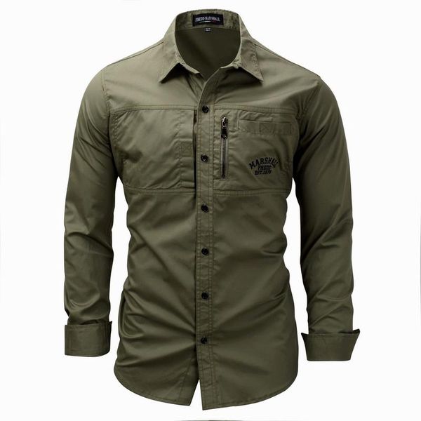 men's casual shirts slim fit dress masculina business male long sleeves army turn down neck shirt homme 3xl, White;black
men's casual shirts slim fit dress masculina business male long sleeves army turn down neck shirt homme 3xl, White;black