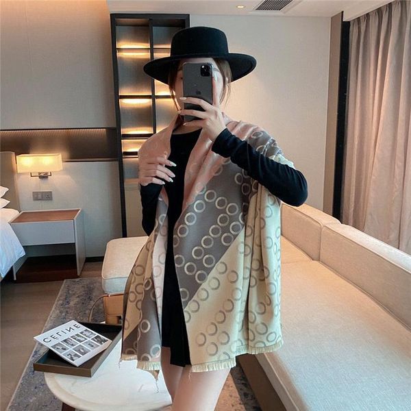 scarves winter women cashmere scarf circle print pashmina cape lady thick warm blanket shawl wraps 180*65 cm, Blue;gray
scarves winter women cashmere scarf circle print pashmina cape lady thick warm blanket shawl wraps 180*65 cm, Blue;gray
