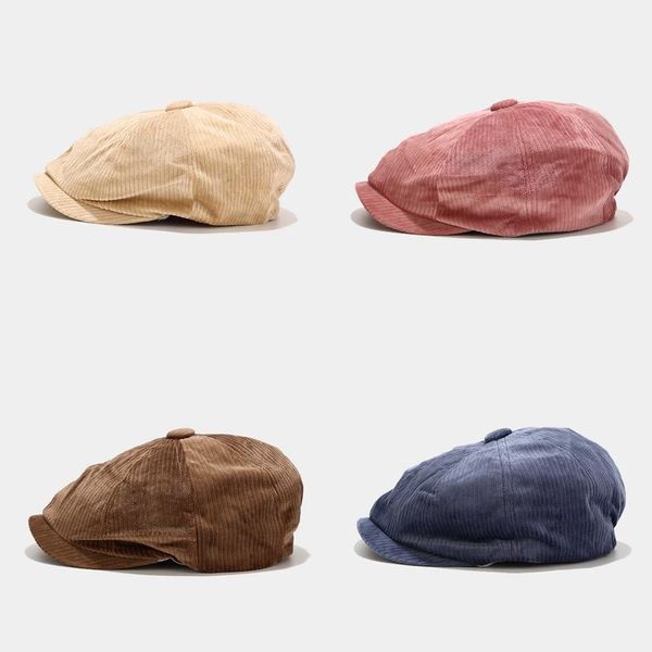 berets beret autumn and winter corduroy warm octagonal hat japanese literature art retro painter all-match women's cap, Blue;gray
berets beret autumn and winter corduroy warm octagonal hat japanese literature art retro painter all-match women's cap, Blue;gray