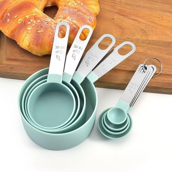 plastic measuring spoon with stainless steel handle 4 piece set graduated baking tools & pastry
plastic measuring spoon with stainless steel handle 4 piece set graduated baking tools & pastry