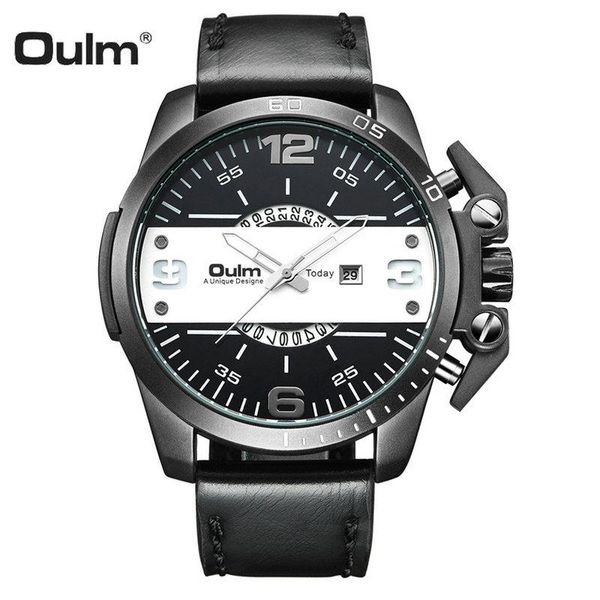 wristwatches oulm casual unique mens quartz watches auto date luxury sport watch men leather strap retro wristwatch waterproof clock, Slivery;brown
wristwatches oulm casual unique mens quartz watches auto date luxury sport watch men leather strap retro wristwatch waterproof clock, Slivery;brown