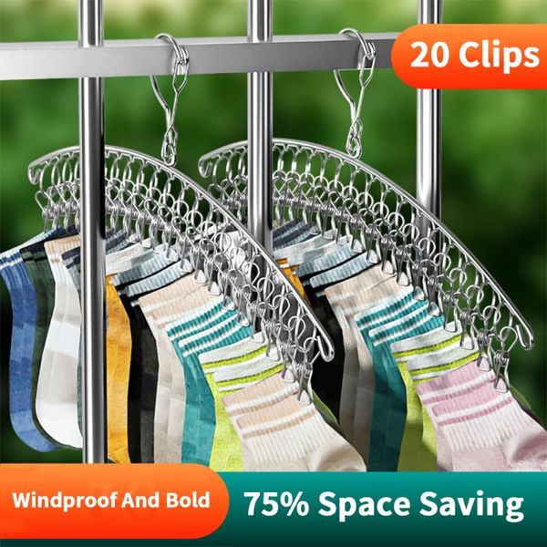 hangers & racks hanger household stainless steel multi-clamp drying rack for hanging clothes underwear windproof socks with hook clip
hangers & racks hanger household stainless steel multi-clamp drying rack for hanging clothes underwear windproof socks with hook clip