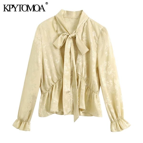 women fashion with bow ruffled loose jacquard blouses vintage v neck long sleeve female shirts chic 210420, White
women fashion with bow ruffled loose jacquard blouses vintage v neck long sleeve female shirts chic 210420, White