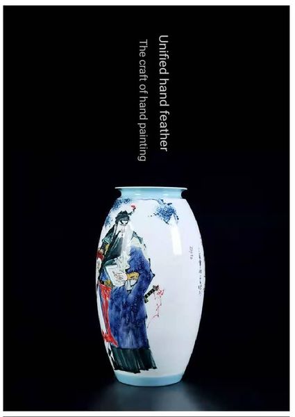 decorative objects & figurines yilunxi ceramic vase handmade hand-painted master traditional chinese large living room deskhousehold dec
decorative objects & figurines yilunxi ceramic vase handmade hand-painted master traditional chinese large living room deskhousehold dec