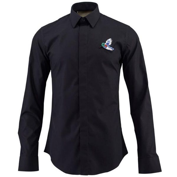 minglu men shirt luxury beaded birds long sleeve mens dress shirts fashion casual slim fit plus size 4xl man men's, White;black
minglu men shirt luxury beaded birds long sleeve mens dress shirts fashion casual slim fit plus size 4xl man men's, White;black