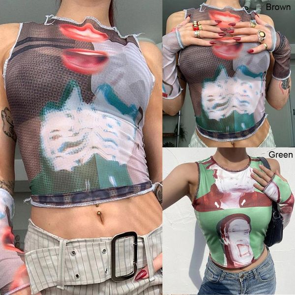 women's tanks & camis y2k corset e girls' aesthetic party club abstract printed mesh vest with gloves wear off-the-shoulder persp, White
women's tanks & camis y2k corset e girls' aesthetic party club abstract printed mesh vest with gloves wear off-the-shoulder persp, White