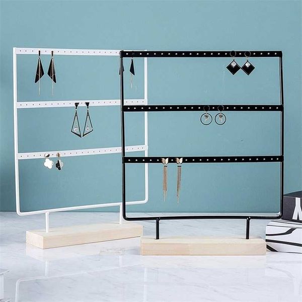 24/44/66 holes stand for earrings pendants bracelets jewelry display stud holder jewellery rack 2 colors wholesale 211105, Black
24/44/66 holes stand for earrings pendants bracelets jewelry display stud holder jewellery rack 2 colors wholesale 211105, Black