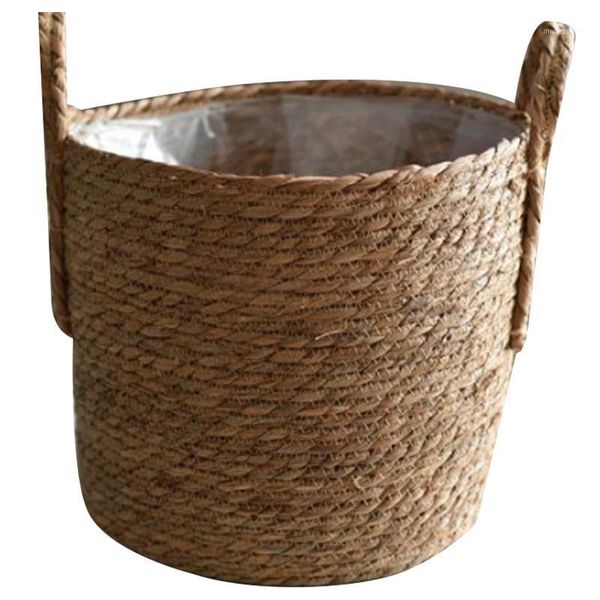 hand-made straw storage basket rattan floor-standing flower pot potted green hanging crafts decoration baskets1
hand-made straw storage basket rattan floor-standing flower pot potted green hanging crafts decoration baskets1