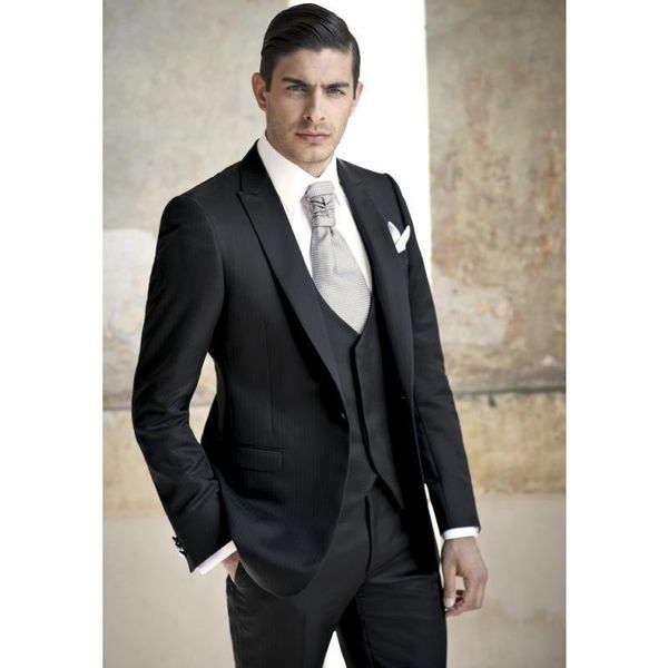 men's suits & blazers custom black tuxedos mens wedding for men morning groomsmen groom tuxedos(jacket+pants+vest), White;black
men's suits & blazers custom black tuxedos mens wedding for men morning groomsmen groom tuxedos(jacket+pants+vest), White;black