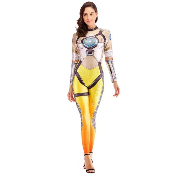 women's jumpsuits & rompers hero tracer costume cosplay anime bodysuit halloween costumes for women plus size jumpsuit b108-00, Black;white
women's jumpsuits & rompers hero tracer costume cosplay anime bodysuit halloween costumes for women plus size jumpsuit b108-00, Black;white