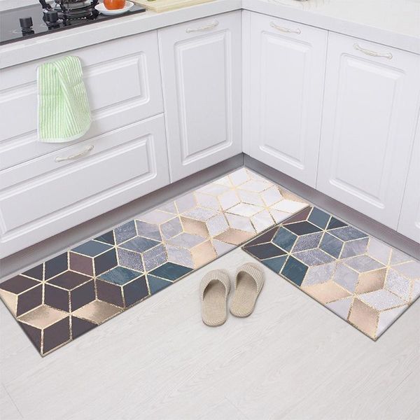 nordic kitchen mat diamond stitching pattern wrinkle-resistant doormat for entrance door long strip doormats decor carpets
nordic kitchen mat diamond stitching pattern wrinkle-resistant doormat for entrance door long strip doormats decor carpets