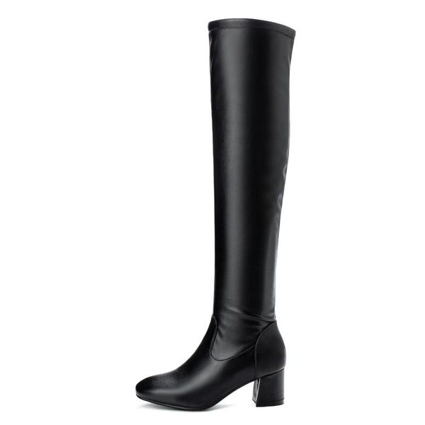 boots 2021 fashion knee high women winter square loe heel long toe zipper autumn female black white
boots 2021 fashion knee high women winter square loe heel long toe zipper autumn female black white