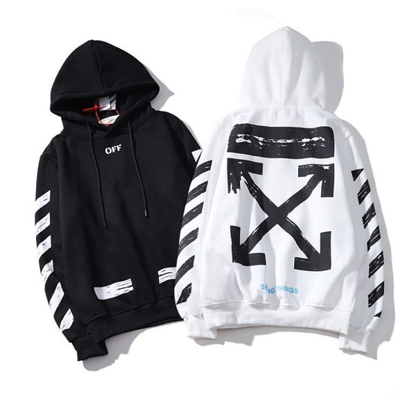 off fashion brand arrow graffiti sleeve back oil painting printing loose men's and women's hip hop hoodie, White;black
off fashion brand arrow graffiti sleeve back oil painting printing loose men's and women's hip hop hoodie, White;black