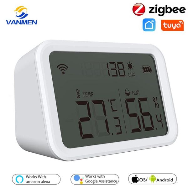 tuya zigbee temperature humidity sensor lux light detector hygrometer thermometer smart life work hub home3.0 home control
tuya zigbee temperature humidity sensor lux light detector hygrometer thermometer smart life work hub home3.0 home control