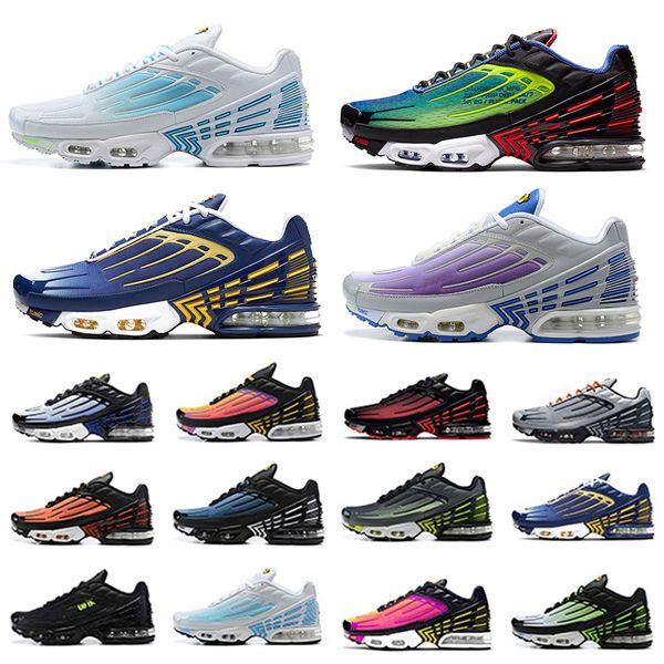 tn plus 3 mens running shoes triple white black hyper og classic neon tiger men women trainers sports sneakers laser blue parachute 36-46
tn plus 3 mens running shoes triple white black hyper og classic neon tiger men women trainers sports sneakers laser blue parachute 36-46