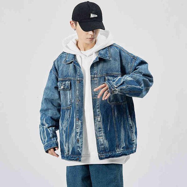 men's jackets coreano denim jaqueta masculina de alta qualidade à moda s casaco masculino casual streetwear roupas solta 5xl-m b5b, Black;brown
men's jackets coreano denim jaqueta masculina de alta qualidade à moda s casaco masculino casual streetwear roupas solta 5xl-m b5b, Black;brown