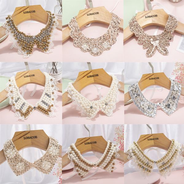necklace designer 14 styles fashion women sequined beaded knitted cloth ribbon fake collar choker necklaces clothing accessories, Blue;red
necklace designer 14 styles fashion women sequined beaded knitted cloth ribbon fake collar choker necklaces clothing accessories, Blue;red