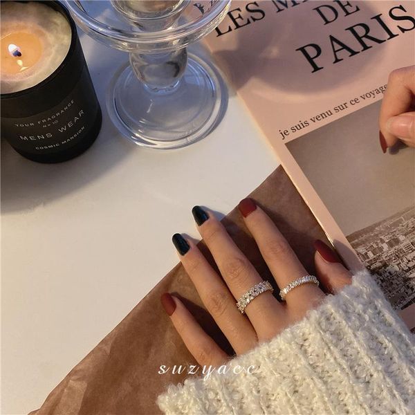 wedding rings light luxury female fashion personality show white index finger ring tide accessories, Slivery;golden
wedding rings light luxury female fashion personality show white index finger ring tide accessories, Slivery;golden