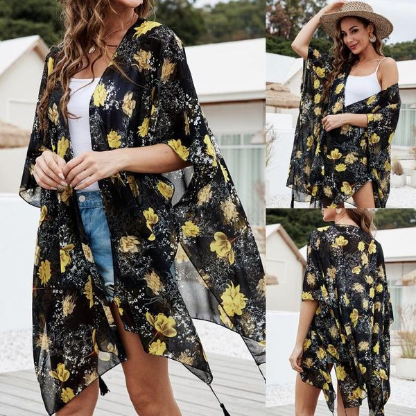 women's swimwear women beach v-neck dress 2021 summer cover up wrap robe female wear dresses plus size tunic long pareos, White;black
women's swimwear women beach v-neck dress 2021 summer cover up wrap robe female wear dresses plus size tunic long pareos, White;black