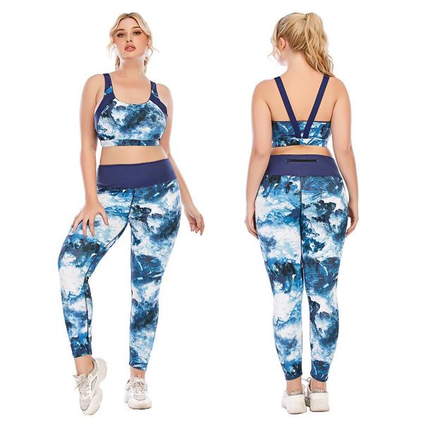 yoga outfit plus size tie dye suit for fitness gym clothing women sportswear workout leggings set sport woman active wear
yoga outfit plus size tie dye suit for fitness gym clothing women sportswear workout leggings set sport woman active wear
