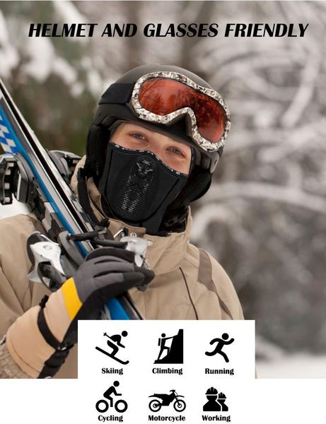 winter sports cycling headwear, motorcycle bicycle mask, ski fleece cap caps & masks, Black
winter sports cycling headwear, motorcycle bicycle mask, ski fleece cap caps & masks, Black