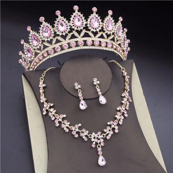 earrings & necklace luxury wedding jewelry sets for women bridal tiaras and crowns necklaces set gorgeous crystal bride, Silver
earrings & necklace luxury wedding jewelry sets for women bridal tiaras and crowns necklaces set gorgeous crystal bride, Silver