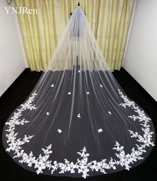 bridal veils real po one layer white/ivory lace veil wedding applique cathedral with metal comb, Black
bridal veils real po one layer white/ivory lace veil wedding applique cathedral with metal comb, Black