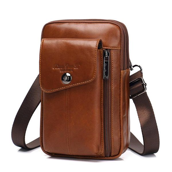 casual genuine leather shoulder bag men waist belt phone pouch vintage messenger bags coin purse male fanny pack
casual genuine leather shoulder bag men waist belt phone pouch vintage messenger bags coin purse male fanny pack