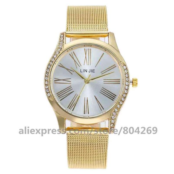 wholesale women wristwatch mesh rhinestone alloy quartz watch fashion watches wristwatches, Slivery;brown
wholesale women wristwatch mesh rhinestone alloy quartz watch fashion watches wristwatches, Slivery;brown