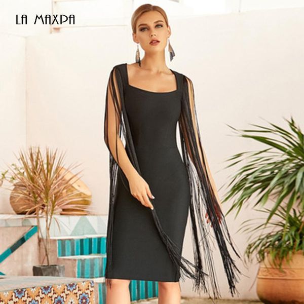 casual dresses 2021 fashion women's sleeveless tassel bodycon bandage solid color dress birthday party club vestidos, Black;gray
casual dresses 2021 fashion women's sleeveless tassel bodycon bandage solid color dress birthday party club vestidos, Black;gray