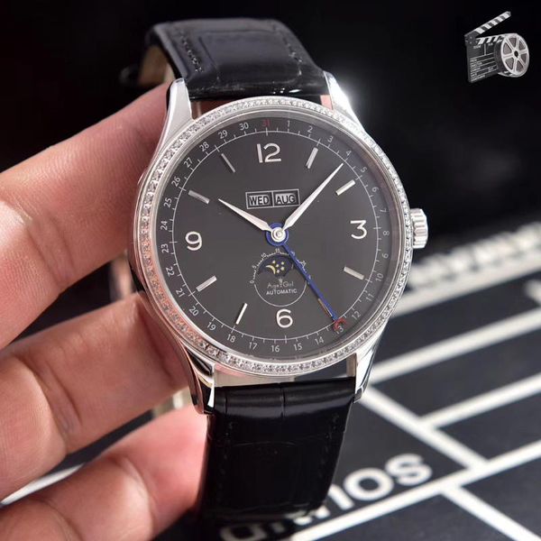 wristwatches men silver gold stainless steel automatic mechanical sapphire moonphase daydate black leather watch diamond, Slivery;brown
wristwatches men silver gold stainless steel automatic mechanical sapphire moonphase daydate black leather watch diamond, Slivery;brown