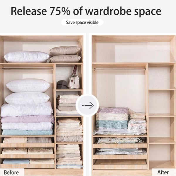 storage bags 2pcs press exhaust vacuum three-dimensional compression bag clothing quilt space-saving sealed transparent folding
storage bags 2pcs press exhaust vacuum three-dimensional compression bag clothing quilt space-saving sealed transparent folding