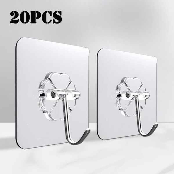 hooks & rails 20pcs strong transparent self adhesive door wall hangers suction heavy load rack cup sucker for kitchen bathroom office
hooks & rails 20pcs strong transparent self adhesive door wall hangers suction heavy load rack cup sucker for kitchen bathroom office