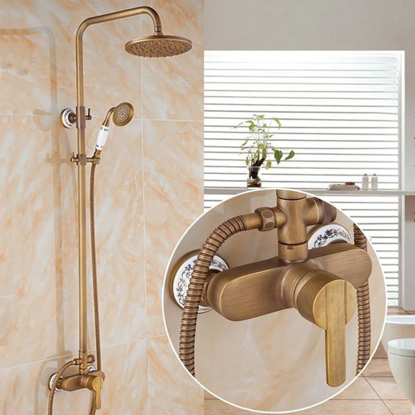 antique shower set european-style vintage head brass bathroom faucet household spray fixtures at899 sets
antique shower set european-style vintage head brass bathroom faucet household spray fixtures at899 sets