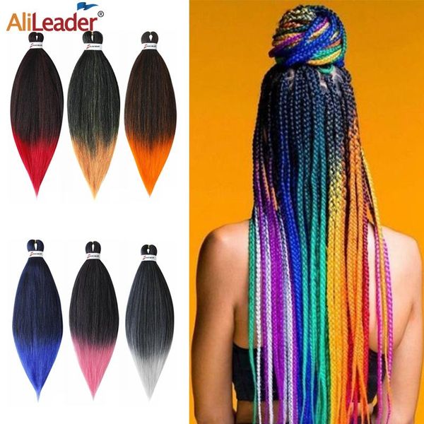 human ponytails alileader wholesale braiding hair 26inch ombre ez braids pre stretched synthetic extension straight jumbo, Black
human ponytails alileader wholesale braiding hair 26inch ombre ez braids pre stretched synthetic extension straight jumbo, Black