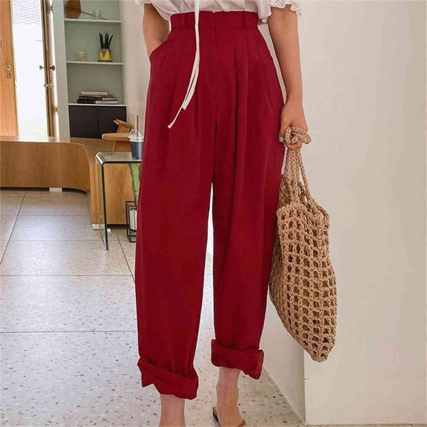 women's pants & capris hzirip fashions red chic leg wide women color pure casual loose sports plus size high-waisted straight summer pa, Black;white
women's pants & capris hzirip fashions red chic leg wide women color pure casual loose sports plus size high-waisted straight summer pa, Black;white