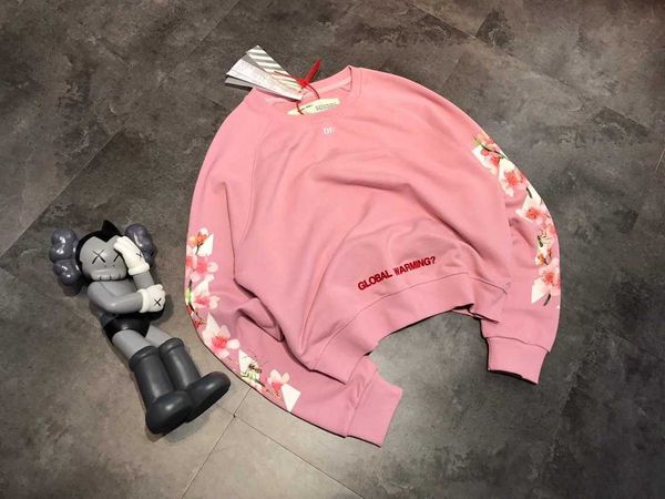 fashion fleece hoodies brand women's off pink printing casual sweater loose cotton pullover, Black
fashion fleece hoodies brand women's off pink printing casual sweater loose cotton pullover, Black