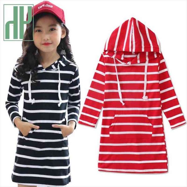 kids casual striped teen girl dresses for girls 10 12 years long sleeve princess party children clothing vestidos, Red;yellow
kids casual striped teen girl dresses for girls 10 12 years long sleeve princess party children clothing vestidos, Red;yellow