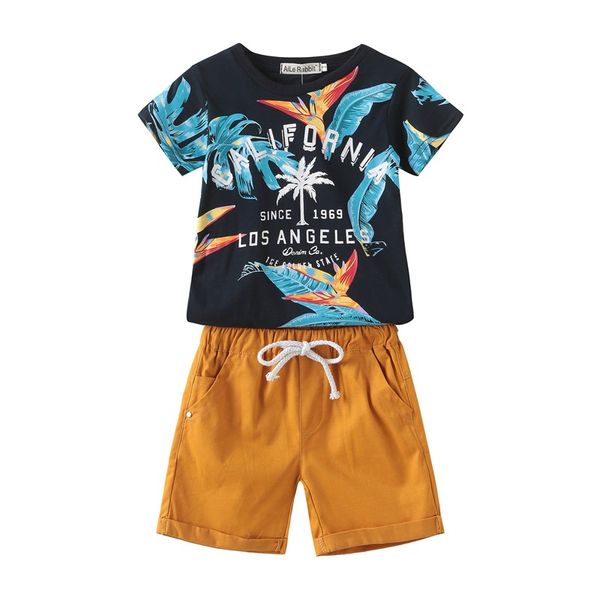 toddler boys kids clothing sets print short sleeve t-shirt + shorts 2 pieces baby boy outfit clothes set, White
toddler boys kids clothing sets print short sleeve t-shirt + shorts 2 pieces baby boy outfit clothes set, White