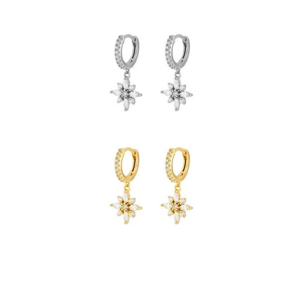 hoop & huggie wholesale shiny snowflake earrings for women girls flower zircon wedding jewelry bohemia pendientes brincos gift, Golden;silver
hoop & huggie wholesale shiny snowflake earrings for women girls flower zircon wedding jewelry bohemia pendientes brincos gift, Golden;silver