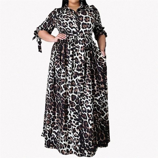 women's plus size a line dress leopard shirt collar print 3/4 length sleeve fall casual maxi long dress causal daily dress d5m1#, Black
women's plus size a line dress leopard shirt collar print 3/4 length sleeve fall casual maxi long dress causal daily dress d5m1#, Black