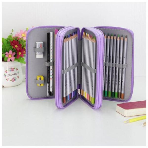 storage bags 4 layers 6 sides pencil case large pen bag simple style zipper for boys&girls school stationery supplies
storage bags 4 layers 6 sides pencil case large pen bag simple style zipper for boys&girls school stationery supplies