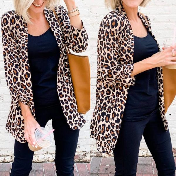 women's suits & blazers fashion leopard print blazercardigan women autumn casual cardigan ladies long vintage loose outwear work wear d, White;black
women's suits & blazers fashion leopard print blazercardigan women autumn casual cardigan ladies long vintage loose outwear work wear d, White;black