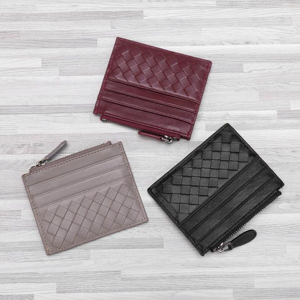 card holders ulta thin holder genuine sheepskin leather women men id bus wallet bag zipper design, Brown;gray
card holders ulta thin holder genuine sheepskin leather women men id bus wallet bag zipper design, Brown;gray