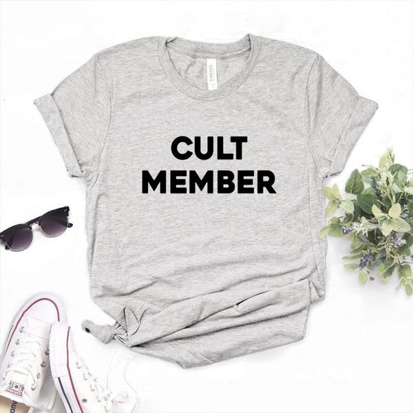 cult member print and men t shirts women cotton casual funny lady yong girl tee a 1195, White;black
cult member print and men t shirts women cotton casual funny lady yong girl tee a 1195, White;black
