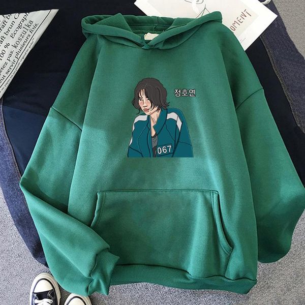 men's hoodies & sweatshirts squid game merch letter loose fleece fashion hoodie men 4 5 6 sweatshirt 067 vintage pullovers for teens ma, Black
men's hoodies & sweatshirts squid game merch letter loose fleece fashion hoodie men 4 5 6 sweatshirt 067 vintage pullovers for teens ma, Black
