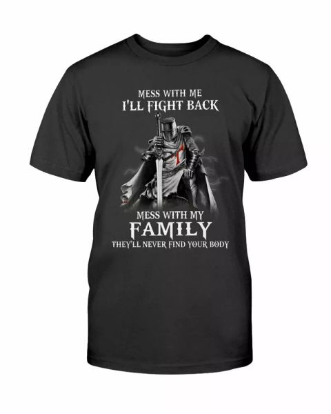 christian knight templar t-shirt for men warrior of god tee gift i'll fight back, White;black
christian knight templar t-shirt for men warrior of god tee gift i'll fight back, White;black