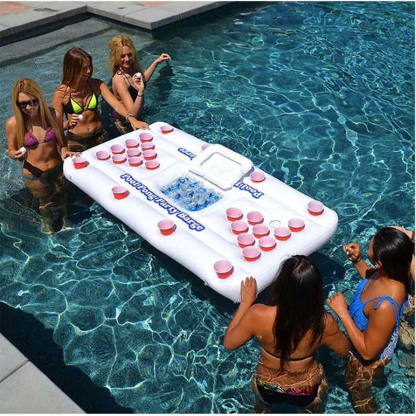 inflatable floats & tubes beer table with 28 cups of holes, floating drainage, 22 24 20 tennis game table, entertain
inflatable floats & tubes beer table with 28 cups of holes, floating drainage, 22 24 20 tennis game table, entertain