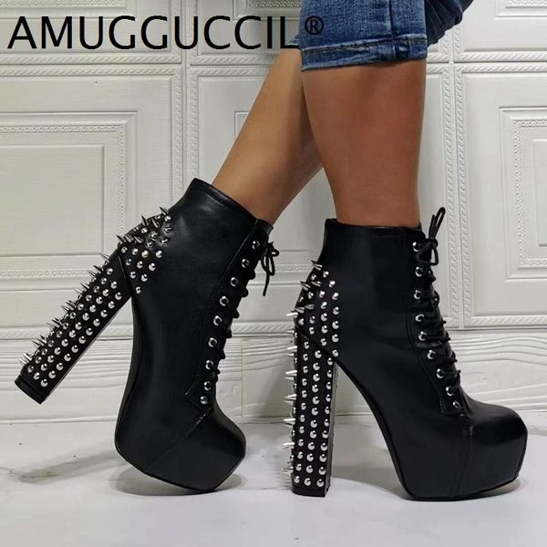 boots customize 2021 plus big size 36-43 black lace up rivet fashion high heel platform autumn winter lady ankle women boot x2033
boots customize 2021 plus big size 36-43 black lace up rivet fashion high heel platform autumn winter lady ankle women boot x2033