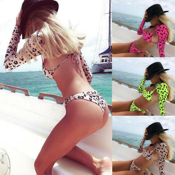 women high waist bikini set leopard padded bra swimsuit 3pcs bandage push-up swimwear bathing suit one-piece suits
women high waist bikini set leopard padded bra swimsuit 3pcs bandage push-up swimwear bathing suit one-piece suits